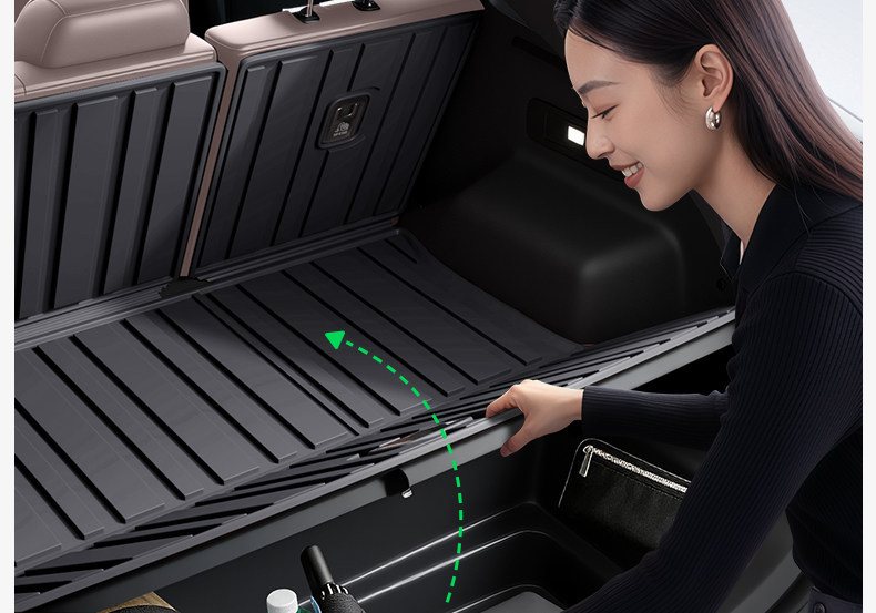 Suitable for the 2026 new model of the Ideal L6, TPE new generation integrated trunk mat, modified floor mat accessories