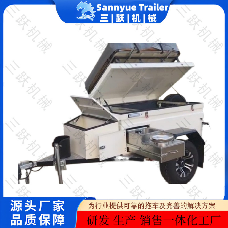 拖挂式帐篷车户外露营拖车野营拖车自驾游越野小拖车户外越野拖车