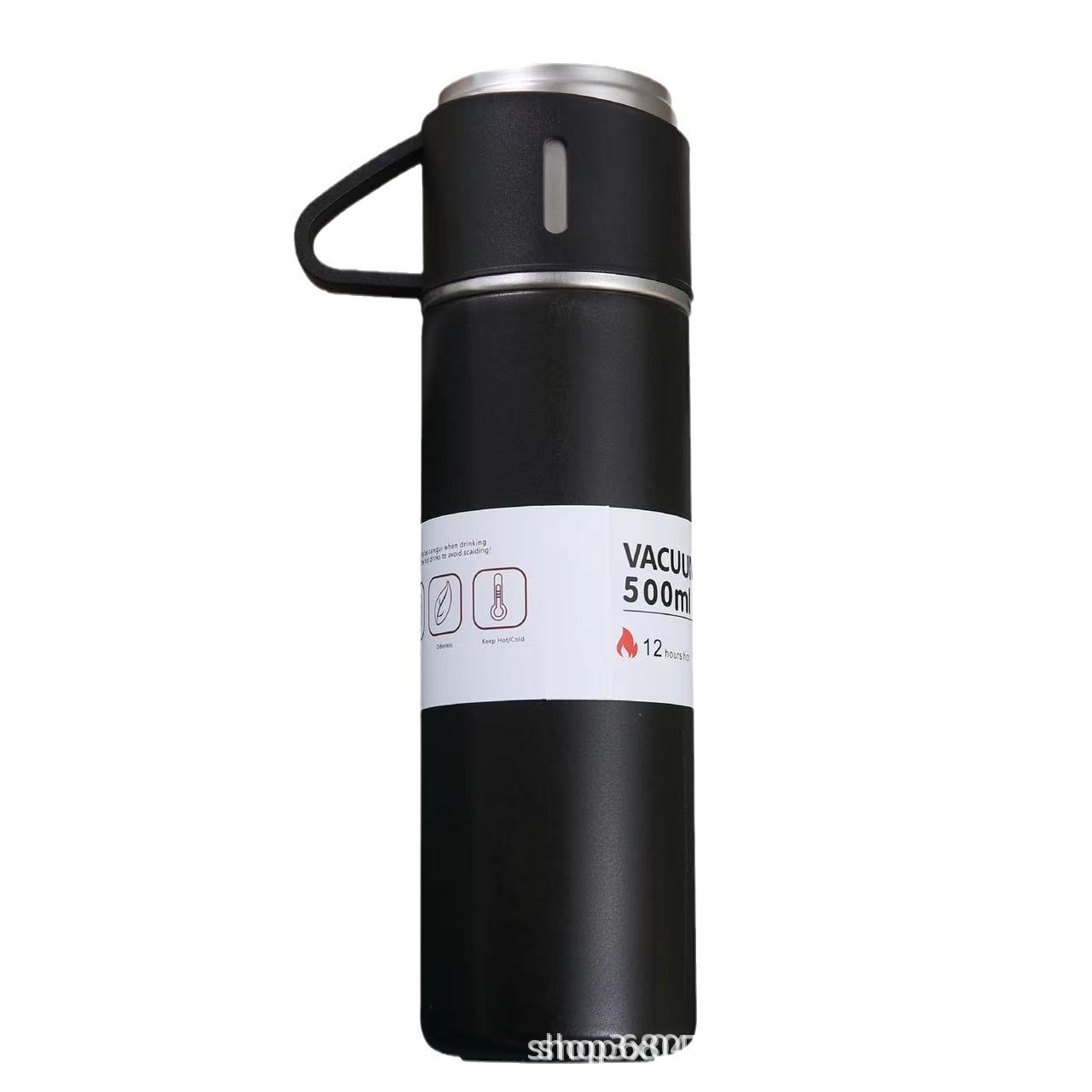 Una taza de tres cubiertas 304 tazas de acero no bordadas caja de regalo de negocios juego de tazas de agua portátiles al por mayor