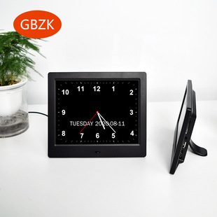 7inch 8inch Electronic Calendar Lcd Screen Electronic Digital Clock Machine Electronic Photo Album Multi Interface Calendar Clock Alarm Clock