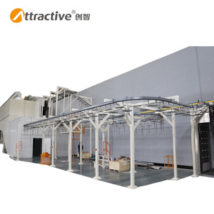 [Guangdong Chuangzhi] Customized Aluminum Plate Spraying Production Line Manufacturer Automatic Spraying Powder Spraying Assembly Line Curing Oven