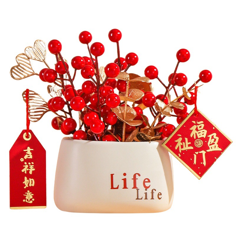 Nuevo chino creativo mudanza casa ceremonia suministros Nuevo Hogar regalo sala de estar decoración inauguración de la casa decoración del hogar