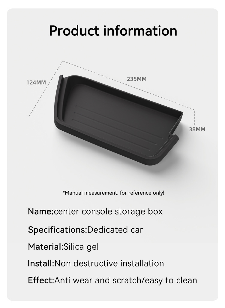 Suitable for 25 Models of Mitsubishi Delica Mini Central Control Storage Boxes Delica Mini Protective Anti-Slip Car Accessories