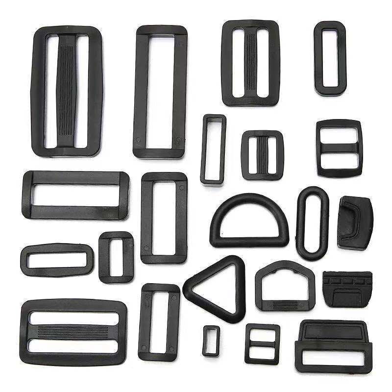 Inventario de botón de plástico blanco botón de mochila botón de seguridad botón de plástico ajuste de botón