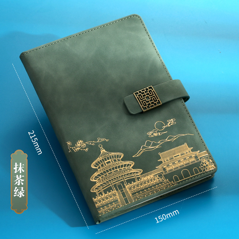 A5 中国トレンドノートブックギフトボックスセットお土産魔法瓶カップビジネスギフト印刷可能なロゴクリエイティブセットノートブック|undefined