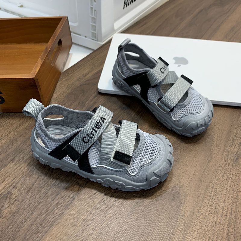 Sandalias deportivas para niños 2026 verano nuevo niño bolso suave hueco zapatos casuales transpirables zapatos de playa para niñas image 7