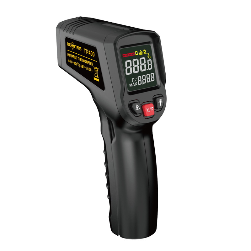 Industrial infrared thermometer processi...