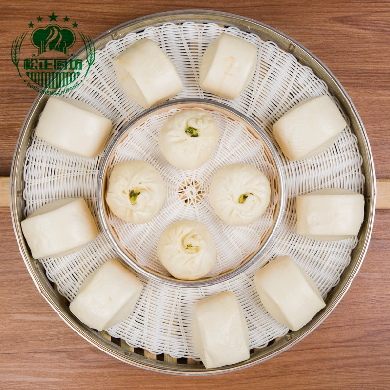 Коврик из ротанговой соломы с антипригарным покрытием имитация травы ПП коврик для пароварки паровой хлеб паровой коврик для булочек пароварки паровой хлеб круглый толстый коврик для пароварки 50 см