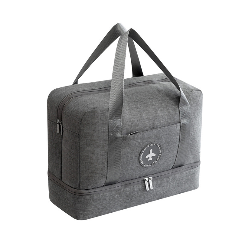 Bolsa de viaje de gran capacidad bolsa de separación húmeda y seca bolsa de almacenamiento de ropa de natación impermeable bolsa de fitness deportiva transfronteriza exclusiva