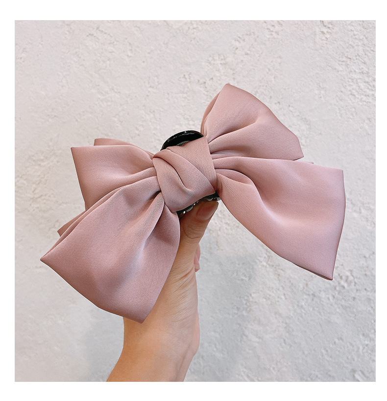 Lady Bow Knot Cloth Hair Claws display picture 2