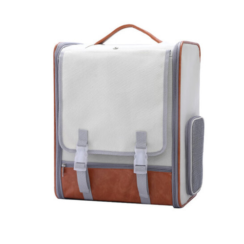 Cat Bag Large Capacity Pet Convenient Outdoor Portable Breathable Dual Shoulder Hand-held Ragdoll Dog Backpack Puppy Outdoor Cat