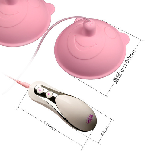 momo bear breast massager stimulates, teases, sucks breasts, nipples, orgasms, sexy female products, tools, kneading clips