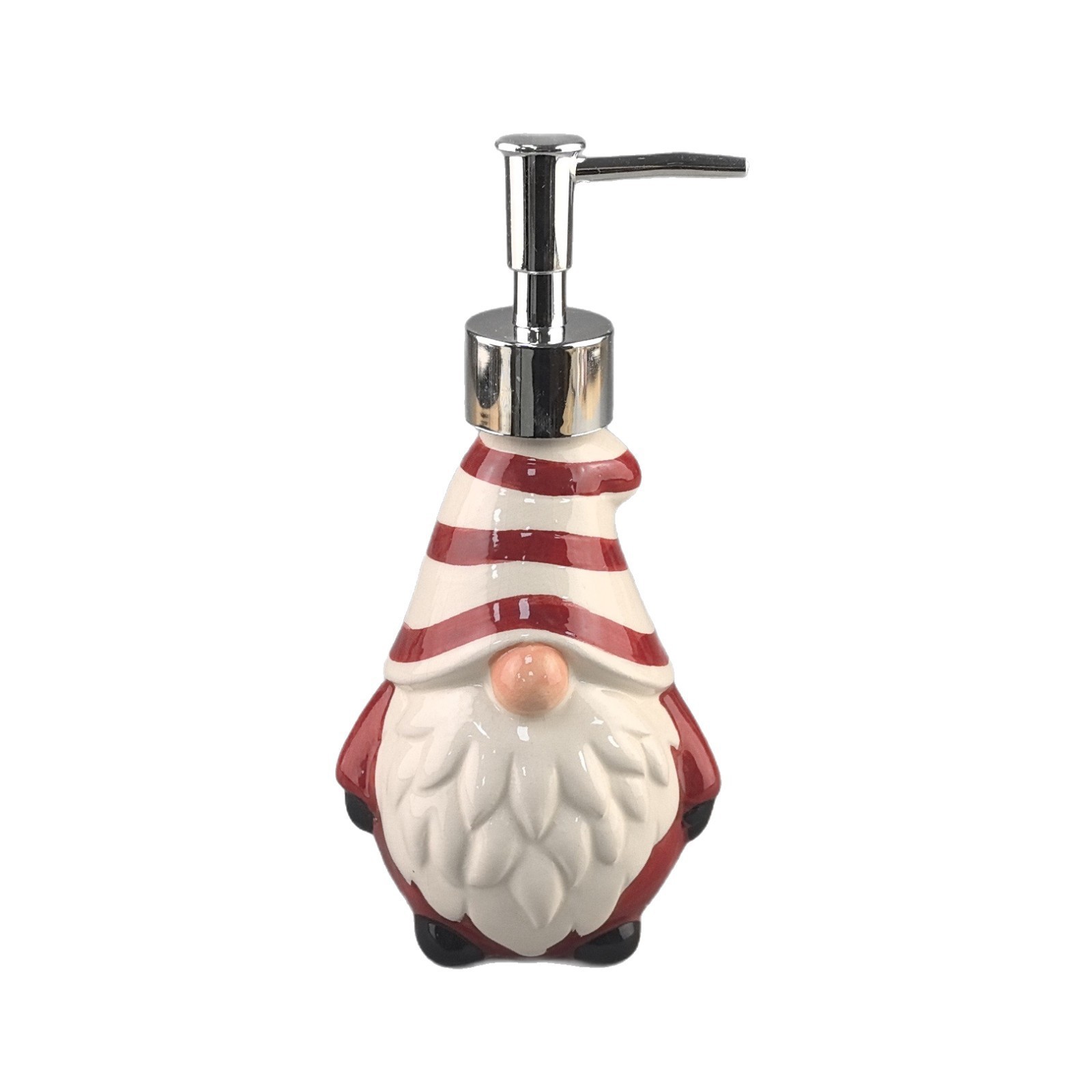 Botella de lavado de manos de Papá Noel transfronteriza, botella de baño, adorno navideño para el hogar, miniatura de cerámica artesanal.
