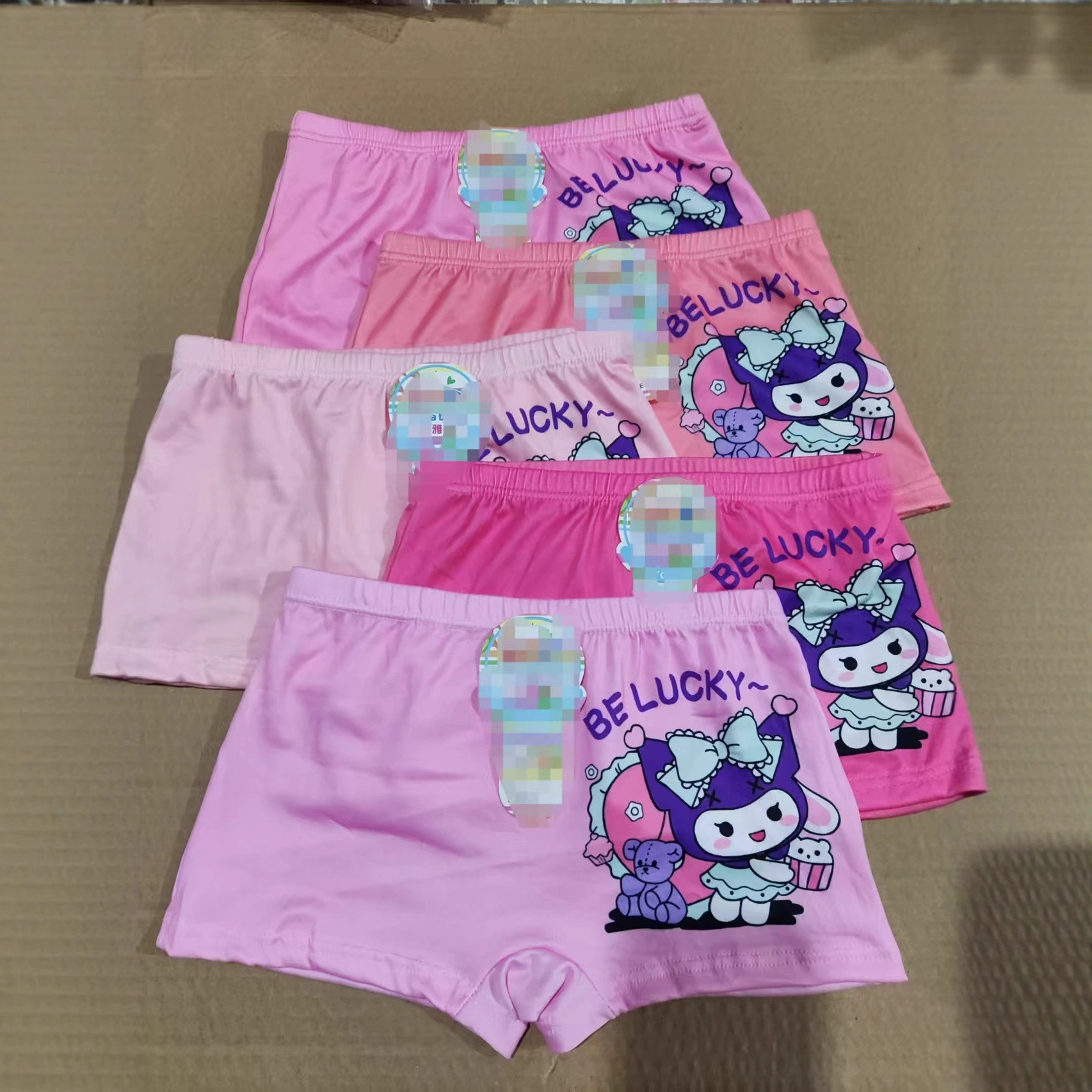 Детское нижнее белье «Принцесса-паук», милые мультяшные трусы-боксеры из молочного шелка для девочек, прямые поставки с фабрики