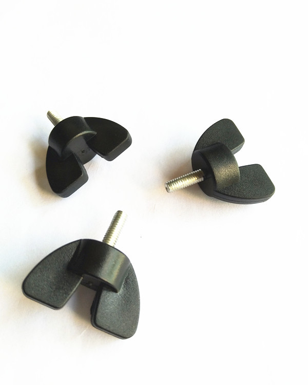 30#蝶形 T形 一字 手柄 手拧 调节 旋钮 把手 胶头螺丝m4/m5/m6