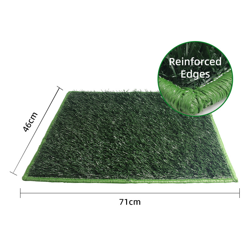 46*71cm 1개 [잔디 실크 바인딩 스타일]