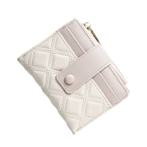 Foreign trade new student bag short women's wallet small fresh and colorful multi-card slot Korean version ins coin purse wholesale