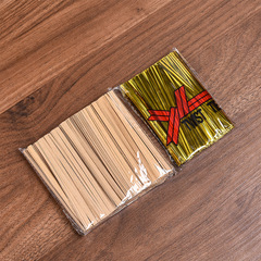 綁線500條10cm喜糖果麵包茶葉內袋禮品盒鐵扎絲封口打包封金德創