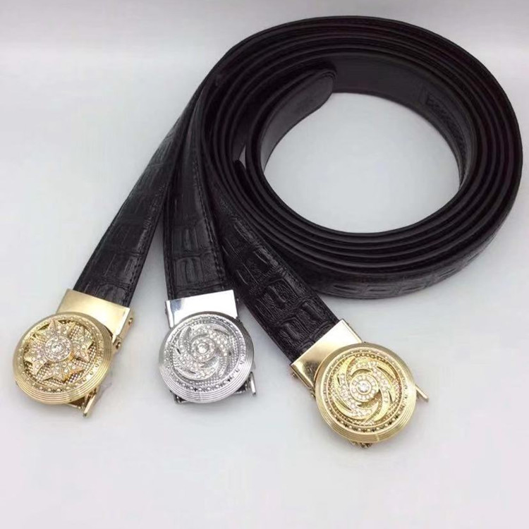 网红时来运转皮带男士自动扣腰带商务休闲百搭男式裤腰带厂家批发|ms