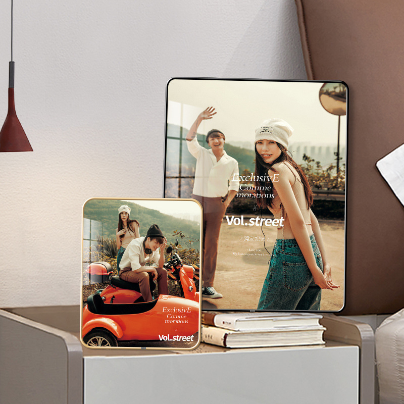 I9Ek Korean Crystal Photo Frame Wall Hanging Photo 20 24 30 36 40 Inch 48 Lamina Print Printing