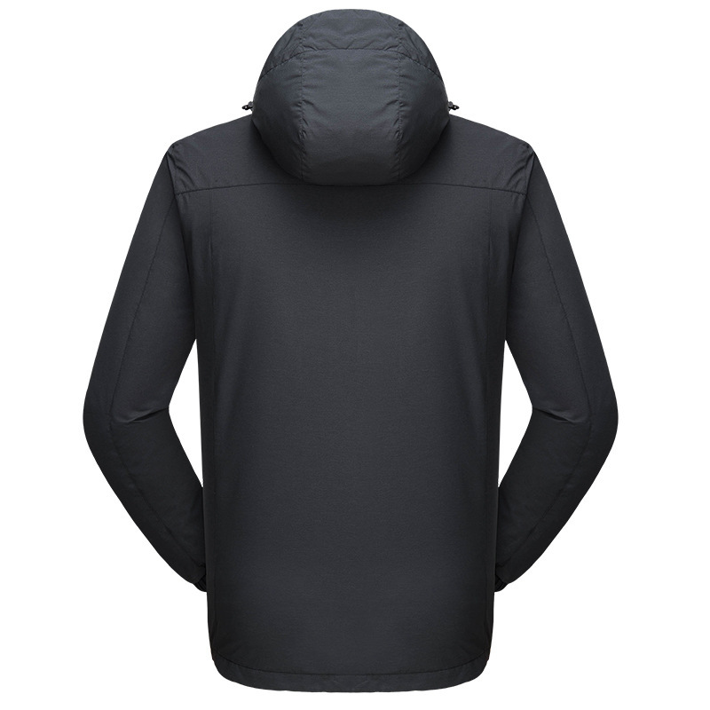 Men's Clothing Outdoor sports jackets for men and women, winter couples Silk cotton jackets, liner, windproof and waterproof three in one two piece suit_voghion.com