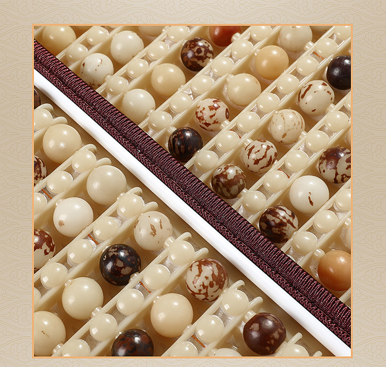 Car Bodhi Seat Cushion Summer Single-piece Main Driving Ventilated Wooden Bead Seat Cushion Truck Trolley Mat