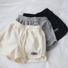 卸売スポーツショーツ女性の夏の新しいトレンディなホットガールハイウエストルーズ学生スリムホットパンツワイドレッグパンツドロップシッピング
