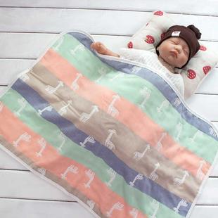 Pure Cotton Three-Layer Six-Layer Gauze Stroller Quilt Baby Air-Conditioned Quilt Newborn Baby Quilt Baby Summer Cool Quilt Blanket