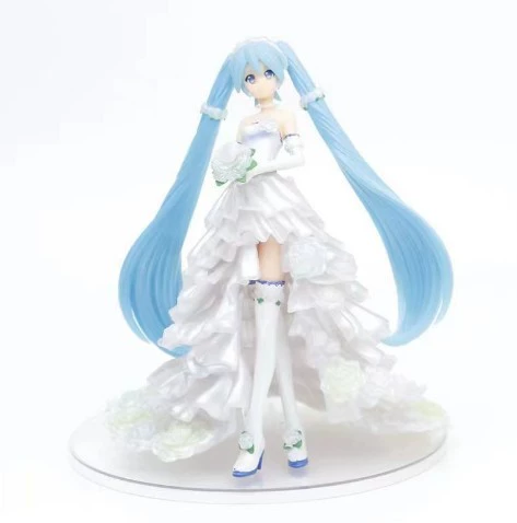 Фигурка Hatsune Miku, ПВХ, ~23 см — варианты Sakura и Cinderella в коробке
