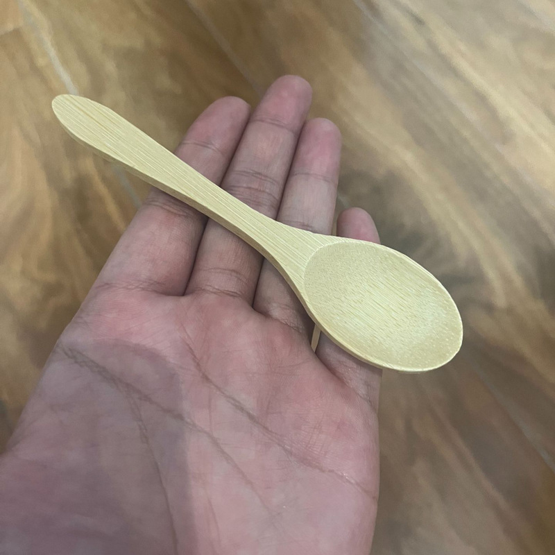 竹製スプーン、蜂蜜用小竹スプーン、木製スプーン、ジャム用竹スプーン、曲柄コーヒー スプーン、ロゴ刻印可能、メーカー直販卸売|undefined