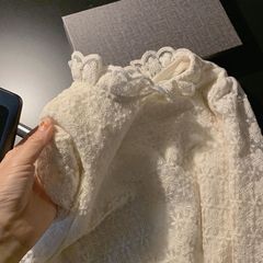 加绒保暖蕾丝打底衫女韩版内搭秋冬新款显瘦圆领套头百搭洋气上衣