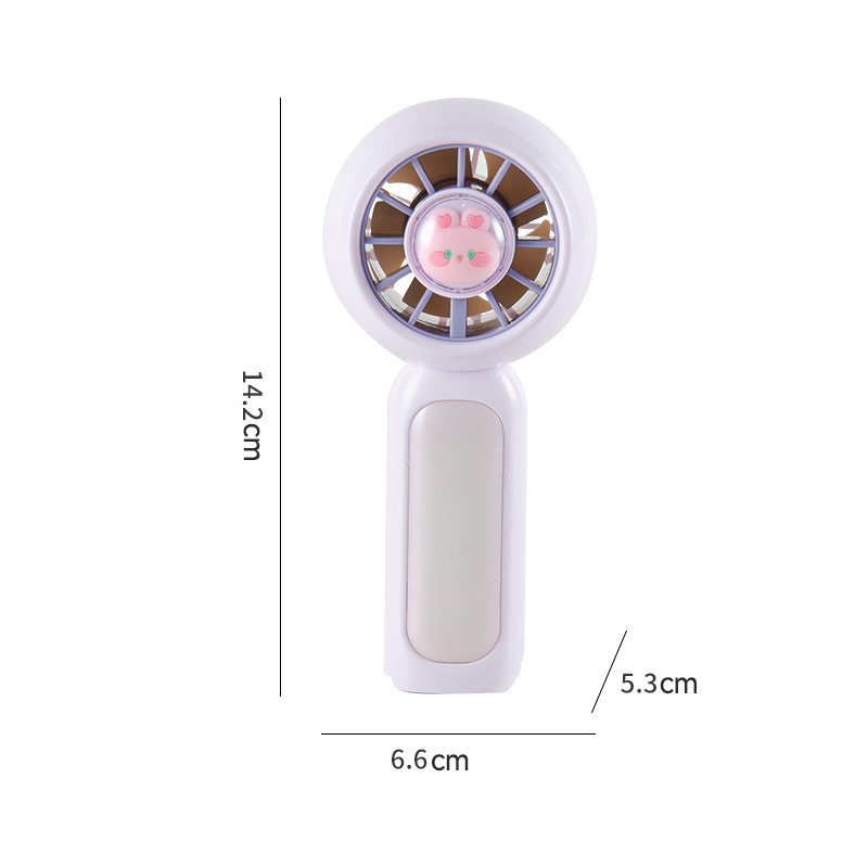 夏の新しいミニハンドヘルド小型ファン USB 充電学生クラスポータブルデスクトップファン携帯電話ホルダー|undefined