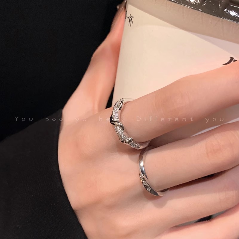 Elegant Serpent Wrap Open Women, Design, Adjustable Index Finger Ring, Fashionable And Unique Ring For Trendy Girls_voghion.com