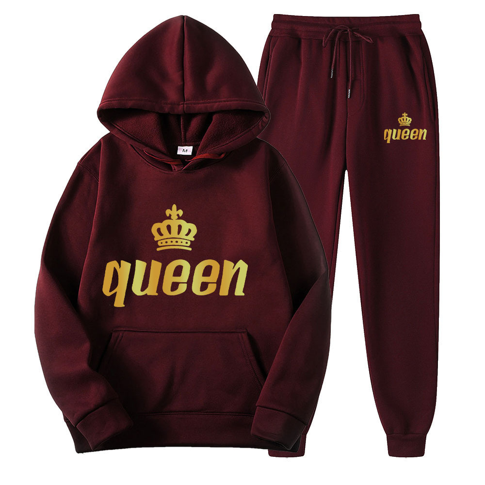 Burgundy queen