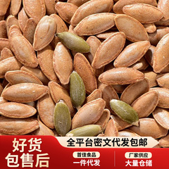 长粒美人甲南瓜子椒盐味瓜子袋装 炒货零食大颗粒美人甲南瓜子