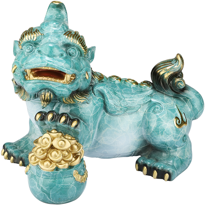 批发《聚宝貔貅》摆件 家居饰品店铺开业品0708