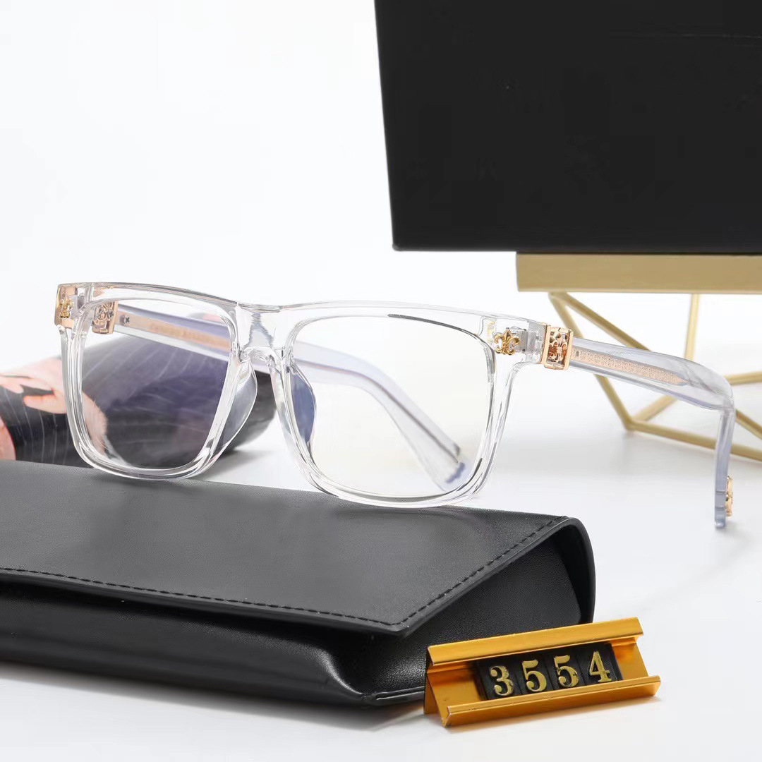 Nuovi occhiali da sole d'oltremare per uomo e donna, lenti piatte Ke Jia di forma quadrata, occhiali da vista classici da viaggio alla moda 3554_voghion.com