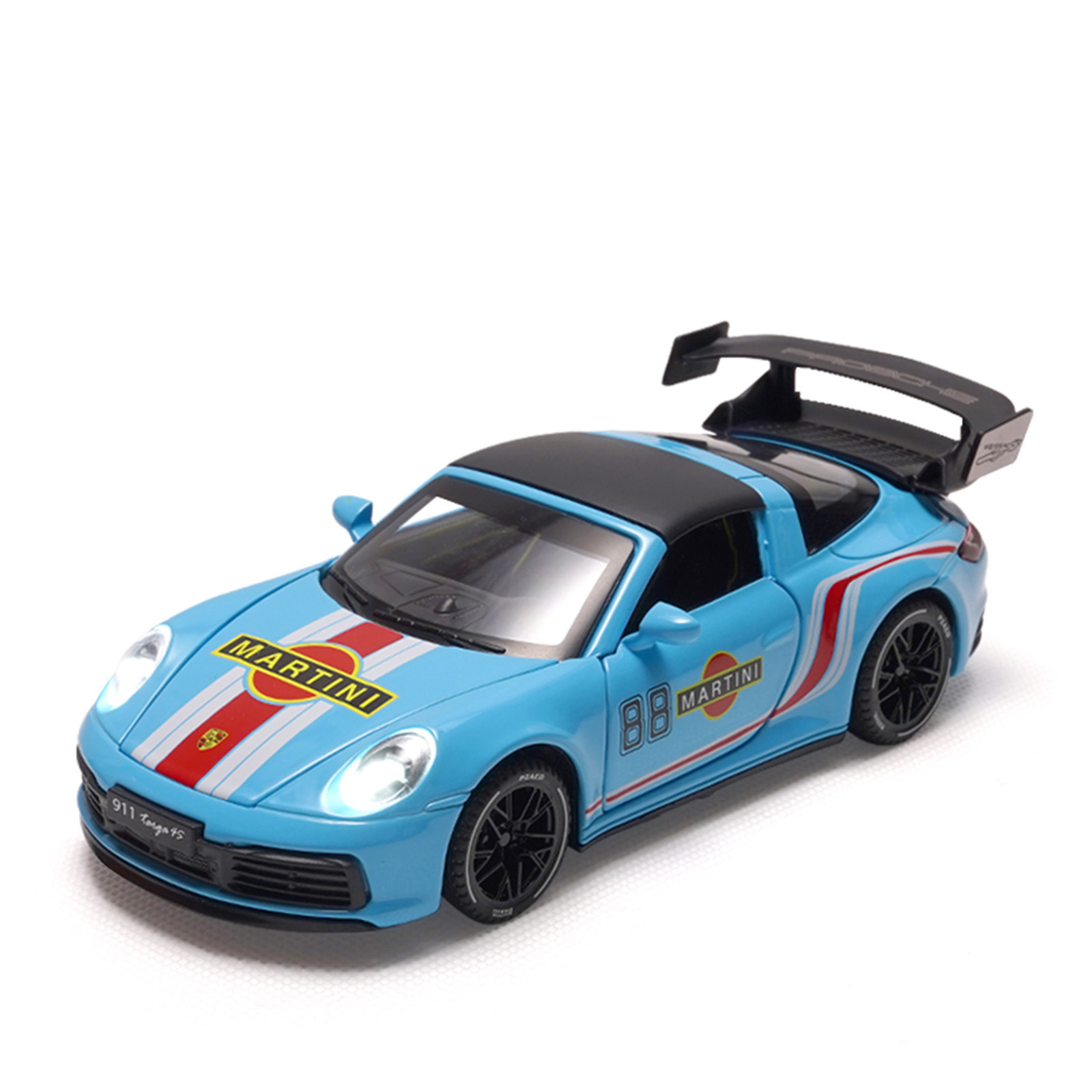 1:32 Daben G63 aleación modelo de coche simulación iluminación atrás niño decoración Douyin caja ciega Chenghai al por mayor