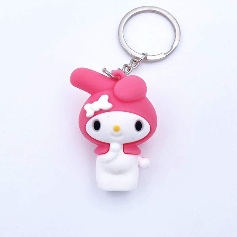 Брелок Sanrio мультяшная фигурка, украшение для сумки, прибл. 5×3,5×2,5 см, разные персонажи