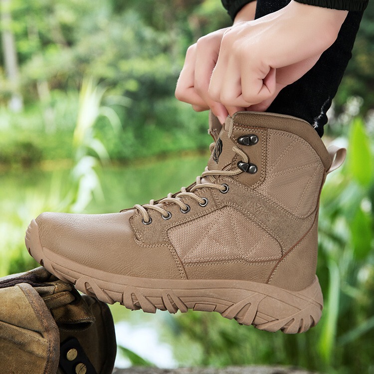 2024 New Outdoor Men's Shoes, Field Training Hiking Boots, Cross-Border Supply of Large Size Shoes, Export Combat Shoes for Men 2024 New Outdoor Men's Shoes, Field Training Hiking Boots, Cross-Border Supply of Large Size Shoes, Export Combat Shoes for Men