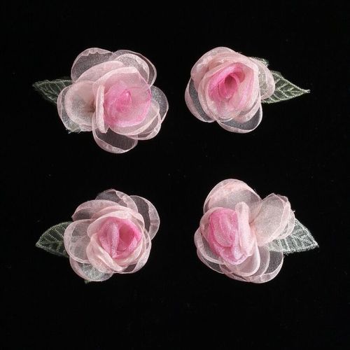 Rose hairpin female flower hair accessories fairy forest style super fairy side clip hairpin new year seaside headdress little girl