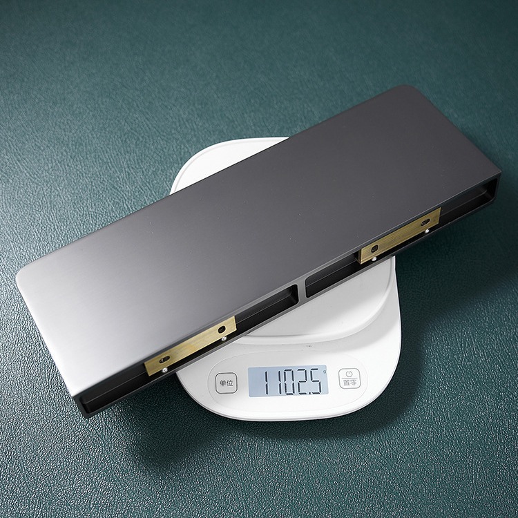 Baño de cobre completo bandeja de cubierta cosmética estante de almacenamiento lavabo de baño estante de almacenamiento colgante de pared