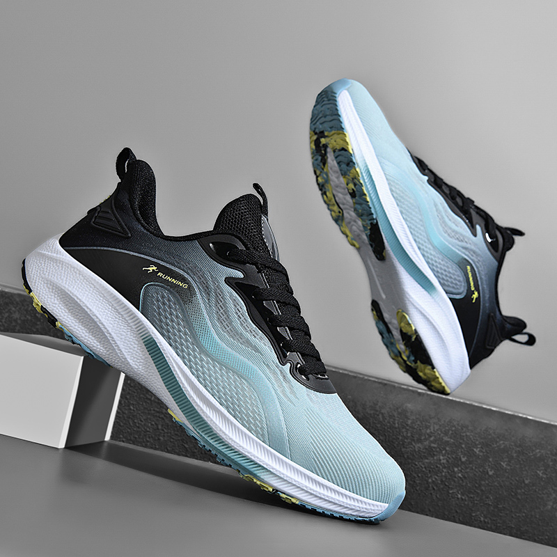 sneaker men's autumn and winter 2024 new running mesh shoes for senior high school entrance examination casual 4647 shock absorption 48 plus size running shoes