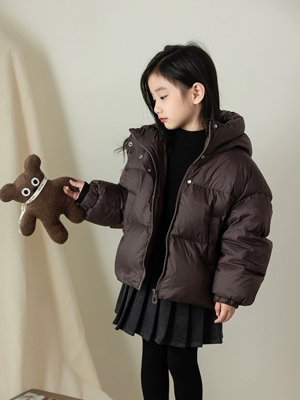 2025秋冬新款儿童羽绒棉服男童女童宝宝连帽保暖洋气短款童装外套|undefined