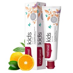 紅印（Red seal）新西蘭兒童牙膏 75g無氟牙膏 適用於2歲以上兒童