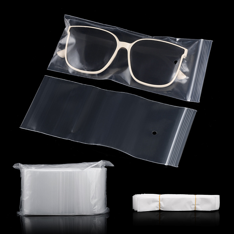 Glasses Sealing Bag Perforated Thickened Sunglasses Flat Mirror Presbyopia Transparent Ziplock Bag 12 Silk Frosted Foot Silk Bag Glasses Sealing Bag Perforated Thickened Sunglasses Flat Mirror Presbyopia Transparent Ziplock Bag 12 Silk Frosted Foot Silk Bag