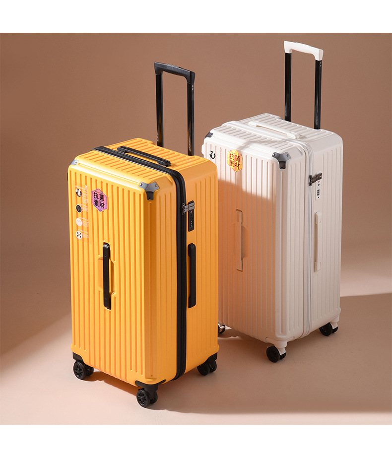 Wulun Large Capacity Trolley Luggage with Universal Wheels Travel Suitcase International Trip 30 Checked Baggage TSA Lock Carry-On Luggage 20 Inch