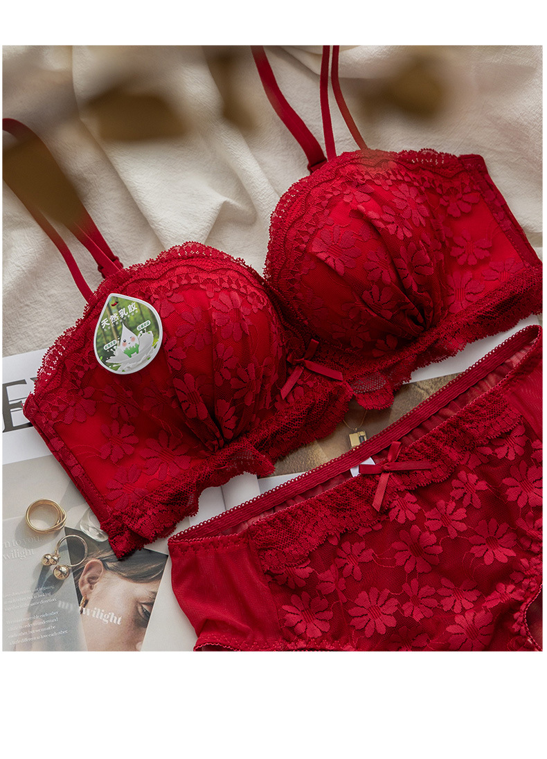 3311 sujetador inalámbrico traje push up sexy encaje pecho pequeño pecho anti-flacidez sin tirantes ropa interior para mujeres