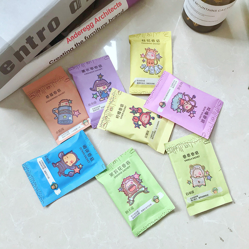 Bolsita armario de larga duración fragancia Sala bolsita coche desodorante aromaterapia bolsa lavanda ajenjo repelente de mosquitos bolsita