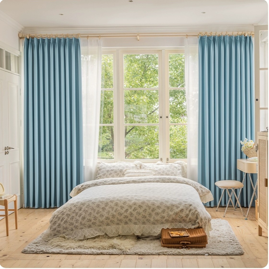 Atardecer - cielo azul